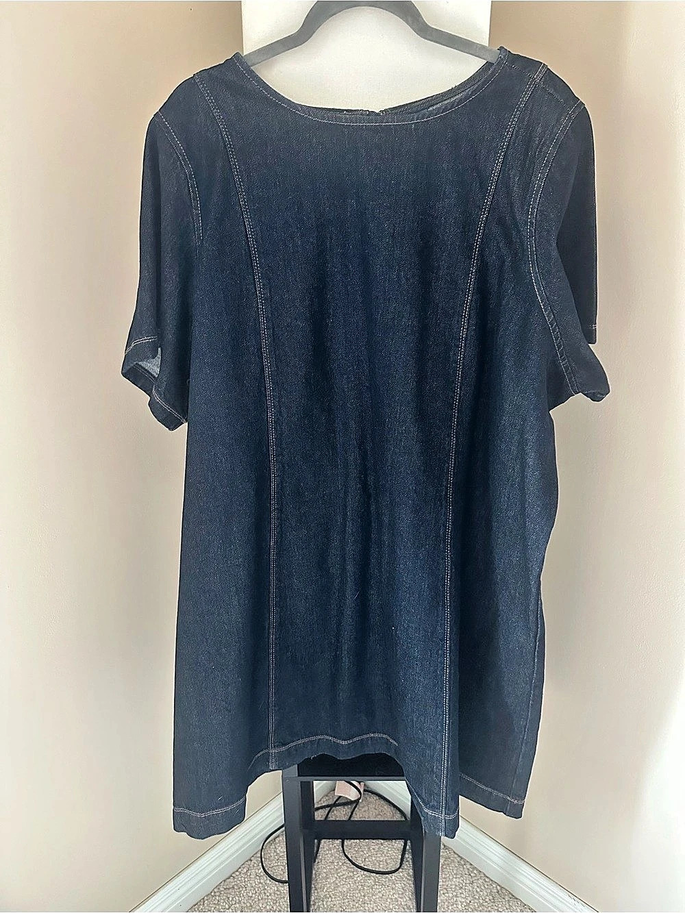 Old Navy Denim Mini Dress Size 3X Like New